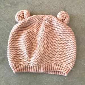 Baby Gap 0-3 month pink beanie